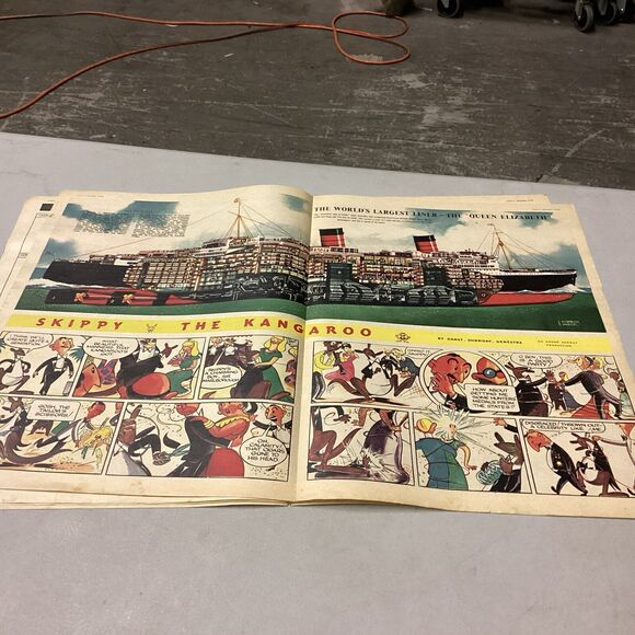 The Eagle Comic Strips Featuring The Queen Elizabeth- #34 - December 1950 - Picture 4 of 6